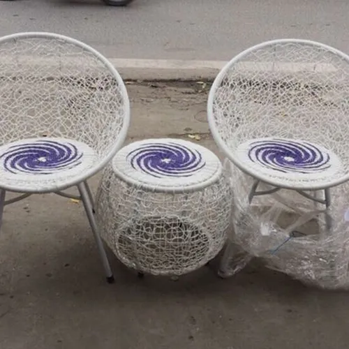 Bộ bàn ghế ban công giả mây