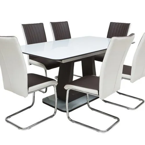 Bộ bàn ăn Hong Kong DI-630 ( bàn + 6 ghế )