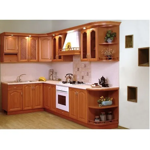 Tủ bếp gỗ Dổi 02