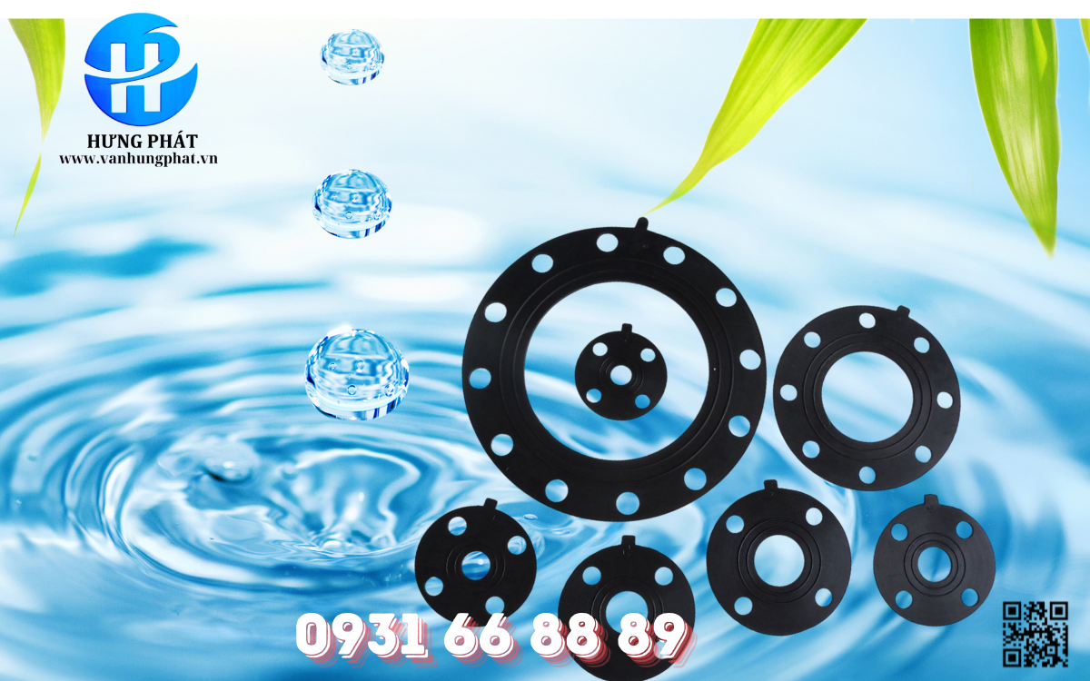 Roăng cao su mặt bích