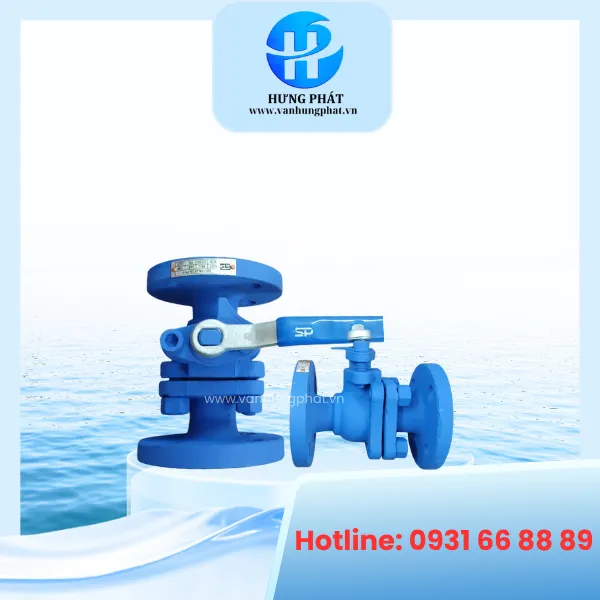 Van bi thép WCB mặt bích PN16 tay gạt Seat PPL – Hưng Phát nhập khẩu chính hãng