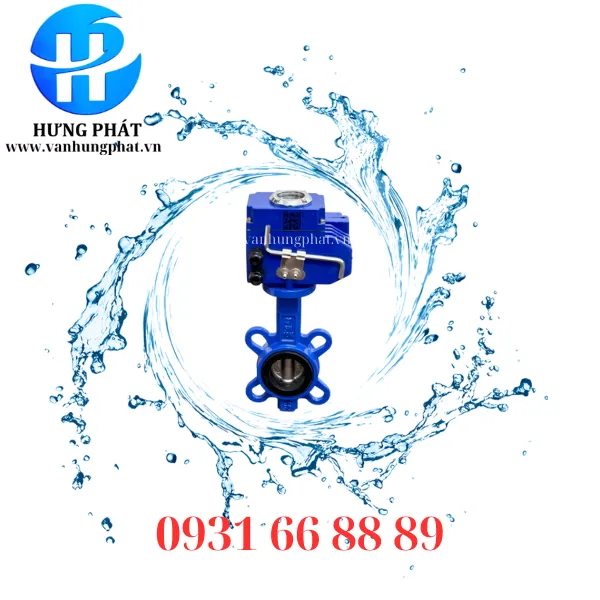 Van bướm điện , van bướm điều khiển điện  