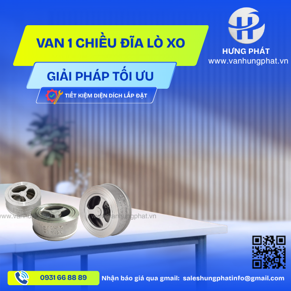 VAN 1 CHIỀU CỐI INOX 