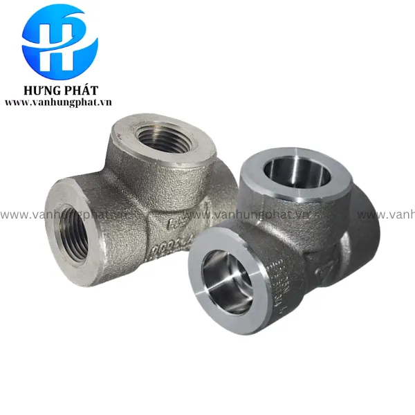  TÊ HÀN THÉP ÁP LỰC A105, CLASS 3000 ASME B16.11
