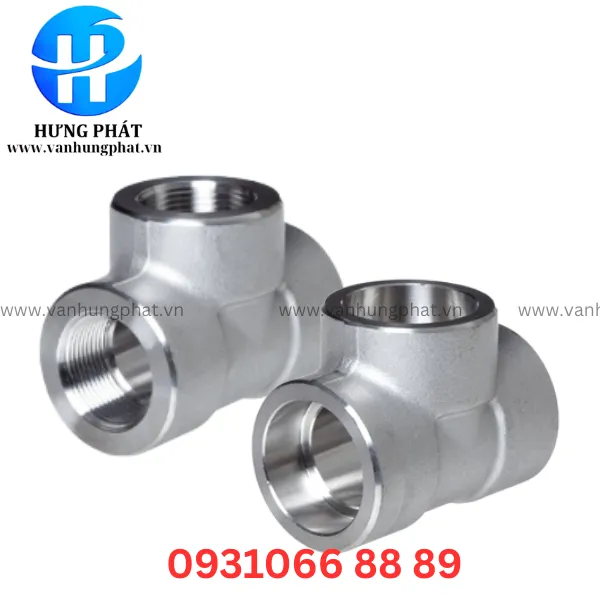  TÊ HÀN THÉP ÁP LỰC A105, CLASS 3000 ASME B16.11