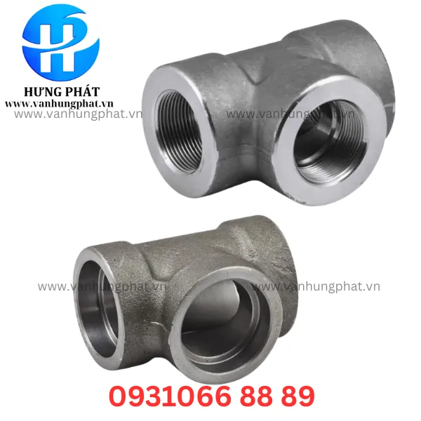  TÊ HÀN THÉP ÁP LỰC A105, CLASS 3000 ASME B16.11