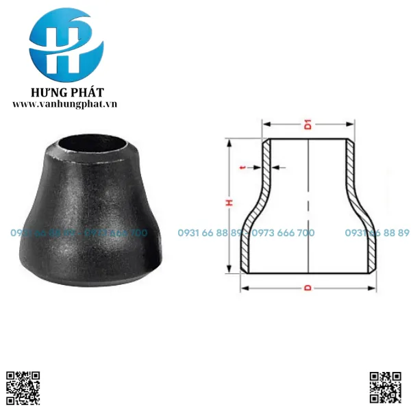 BẦU THÉP ASME B16.9.SCH20/SCH40.