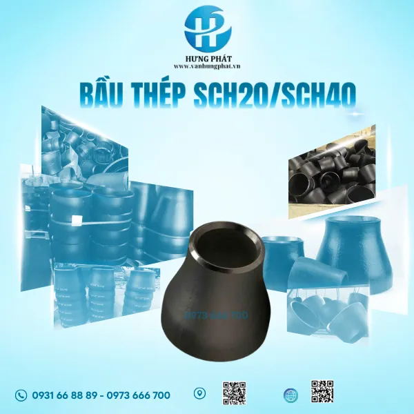 BẦU THÉP ASME B16.9.SCH20/SCH40.