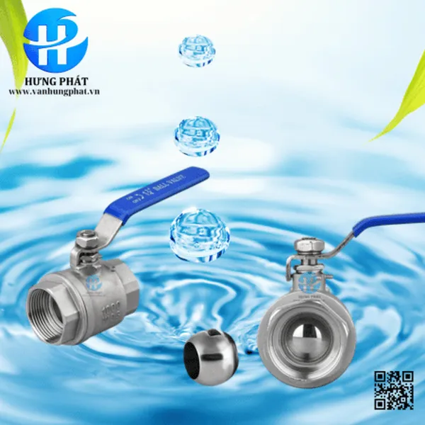Van bi ren inox 304 tay gạt DN 15
