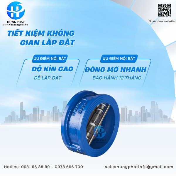 VAN 1 CHIỀU BƯỚM GANG 