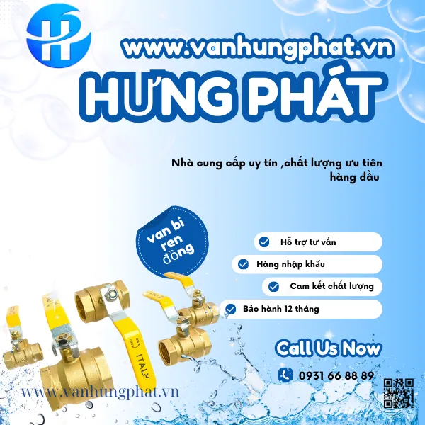 Van bi ren đồng tay gạt giá tốt | Hưng Phát phân phối chính hãng
