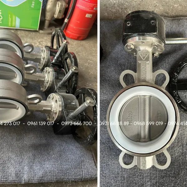 Van bướm tay quay inox 304