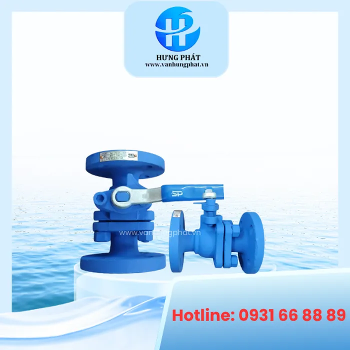 Van bi thép WCB mặt bích PN16 tay gạt Seat PPL – Hưng Phát nhập khẩu chính hãng