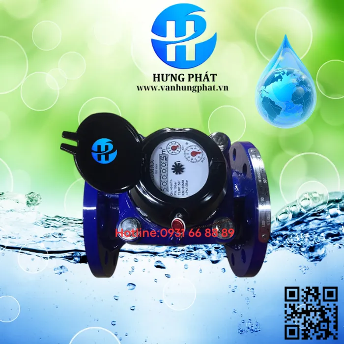 Đồng hồ nước KOMAX  .Thiết bị đo lưu lượng nước KOMAX. DN 50