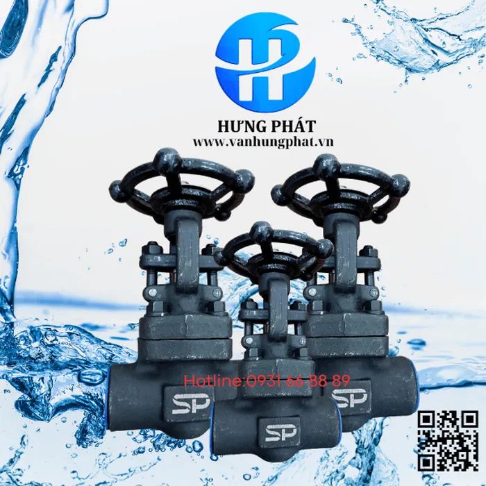 Van Cửa Thép Rèn A105 ,800# - DN 15