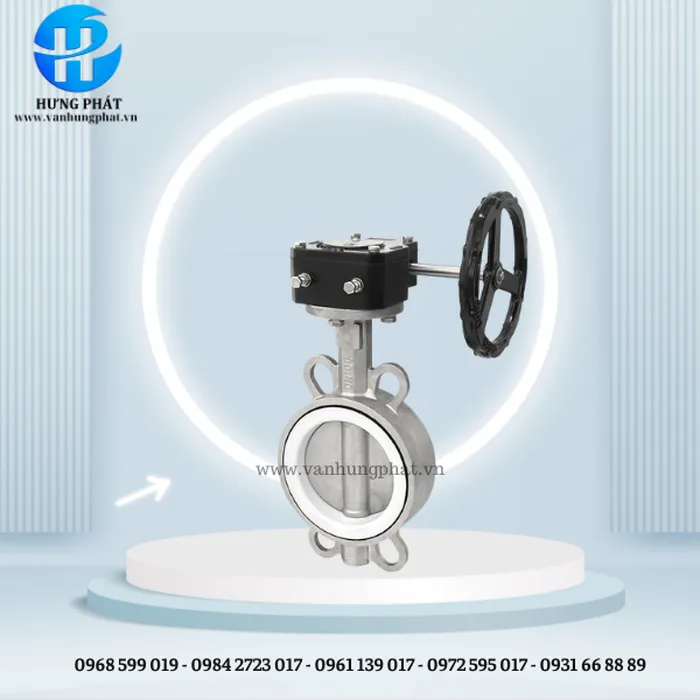 Van bướm tay quay inox 304