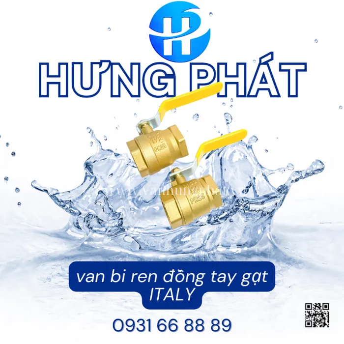 Van bi ren đồng tay gạt giá tốt | Hưng Phát phân phối chính hãng