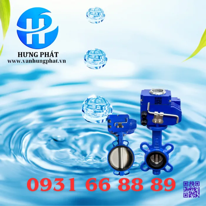 Van bướm điện , van bướm điều khiển điện  