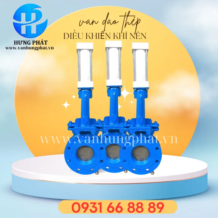 VAN DAO THÉP ĐIỀU KHIỂN KHÍ NÉN