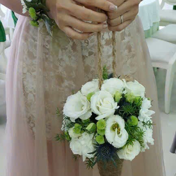Mua Hoa Cưới Dạng Giỏ Xách Độc Đáo Sang Trọng | HoaFlowerDance
