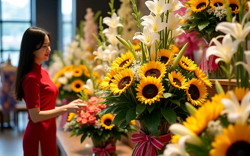 20+ Mẫu Hoa Mừng Khai Trương Đẹp Gây Ấn Tượng và Bí Quyết Chọn Hoa Tài Lộc