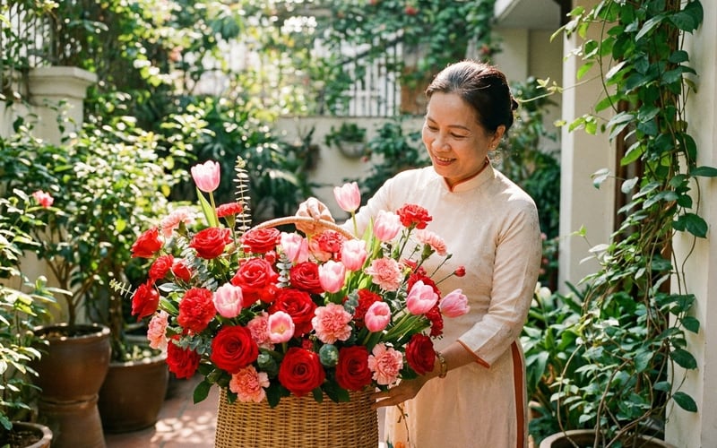 Đặt Điện Hoa tại TPHCM: Giải Pháp Giao Quà Ý Nghĩa Với Ngân Sách 2 Triệu Đồng