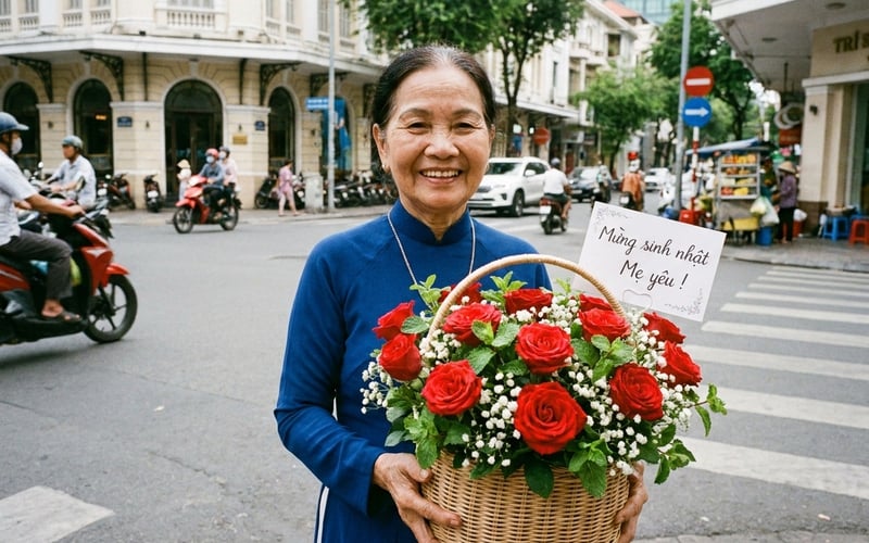 Hoa hồng chúc mừng sinh nhật tặng lý tưởng - Giao nhanh, giá trọn gói