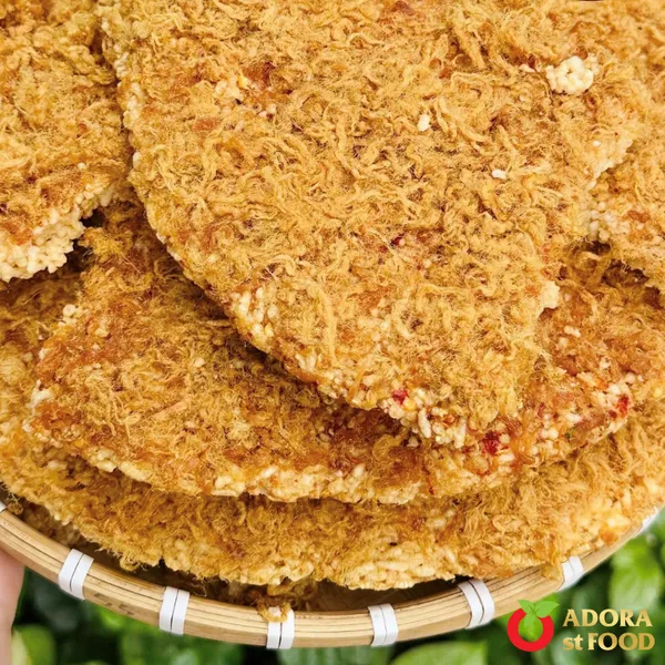 Crispy Rice with Extra Shredded Pork Floss