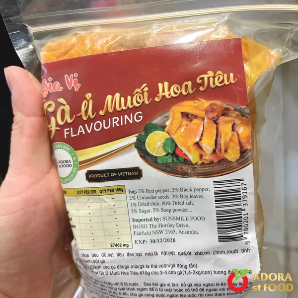 Peppercorn Salt Chicken Seasoning