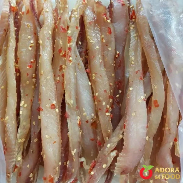 Seasoned Boneless Dried Snakehead Fish Strips