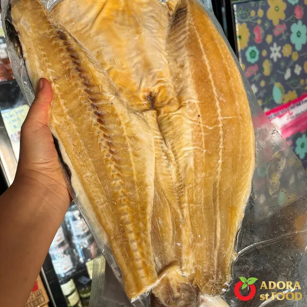 Three-Sun-Dried Two-Stripe Pangasius Fish
