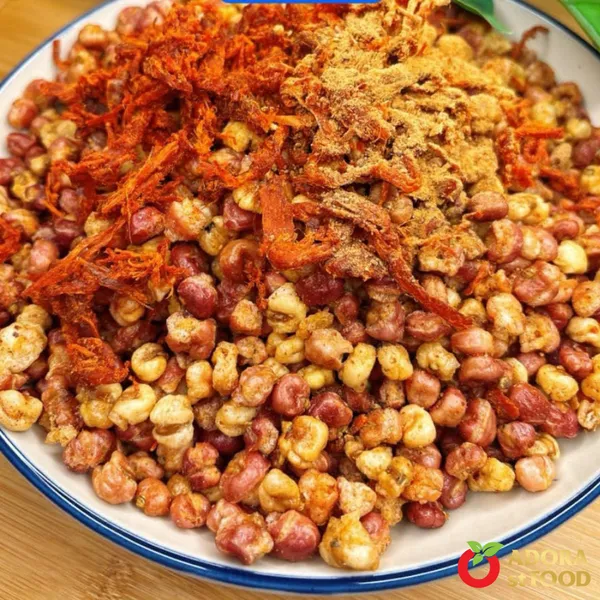 Wood-Fired Corn Tossed with Spicy Beef Salt