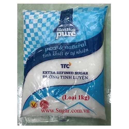 Duong tui Bien Hoa 1kg Đường túi Biên Hòa 1kg