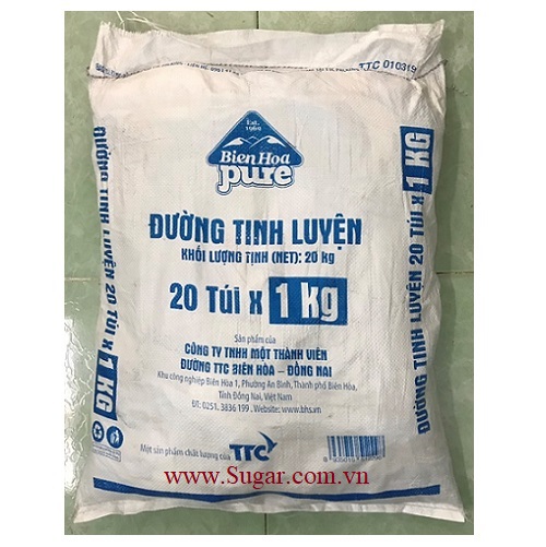 Duong tinh luyen Bien Hoa 1kg Đường Tinh Luyện Biên Hòa 1kg