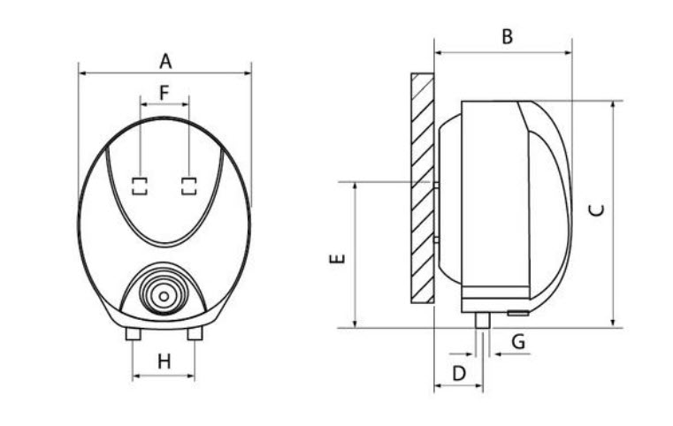 Bình nước nóng điện HOT DOG 5L Bình nước nóng điện HOT DOG 5L
