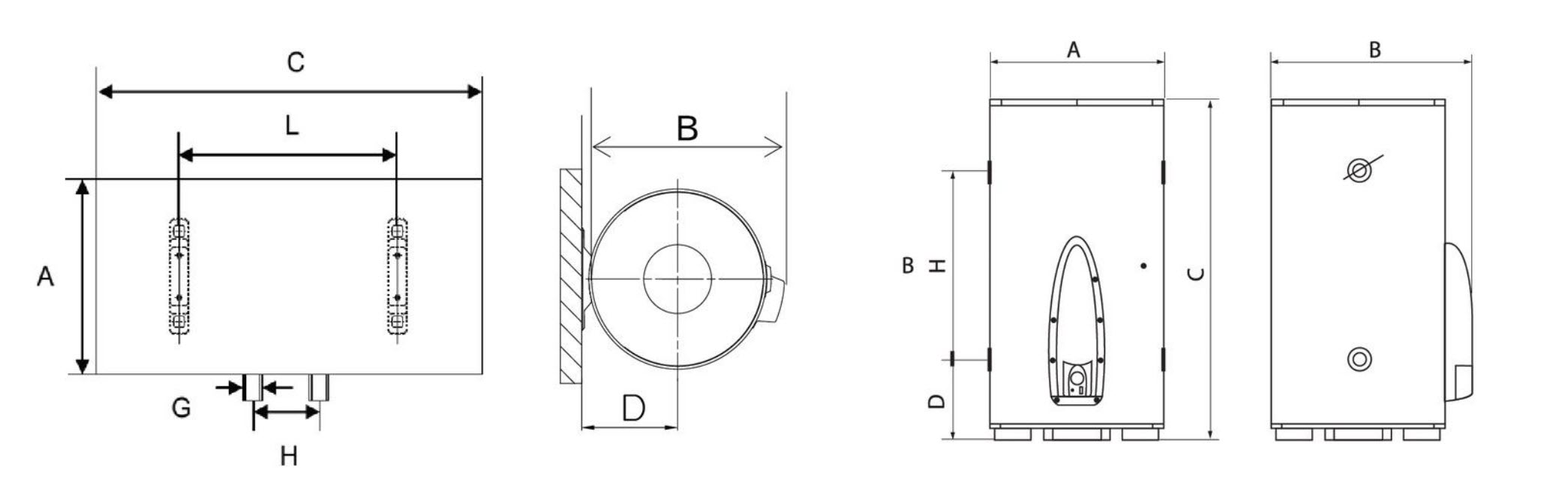 Bình nước nóng thể tích lớn SQ300 Bình nước nóng thể tích lớn SQ300