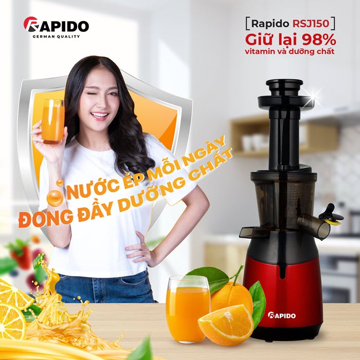 máy ép chậm rapido máy ép chậm rapido