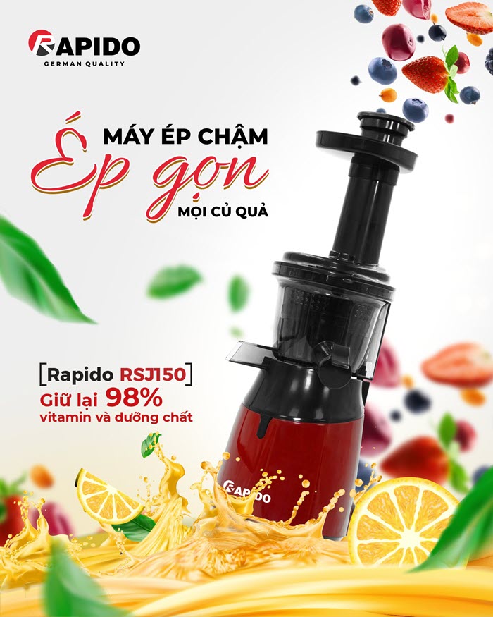 máy ép chậm rapido máy ép chậm rapido