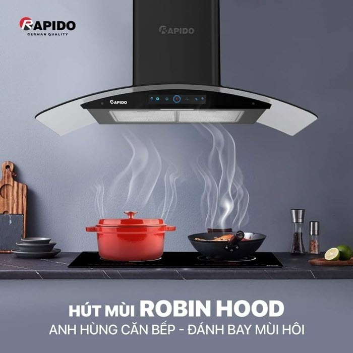 máy hút mùi rapido máy hút mùi rapido