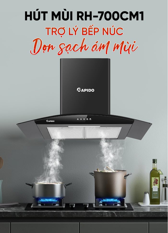 máy hút mùi rapido máy hút mùi rapido