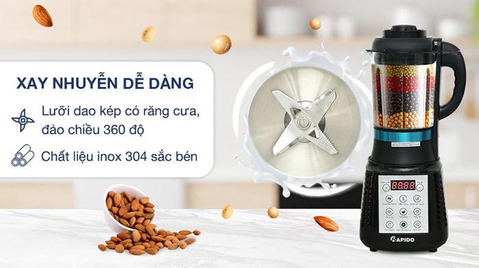 máy làm sữa hạt Rapido máy làm sữa hạt Rapido