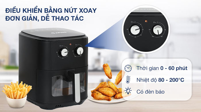 nồi chiên không dầu rapido nồi chiên không dầu rapido