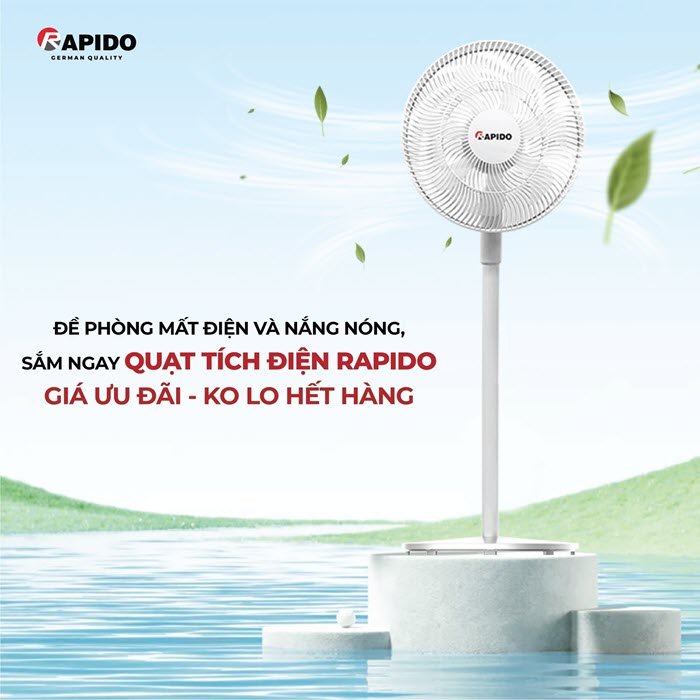 quạt điều hòa không khí rapido quạt điều hòa không khí rapido