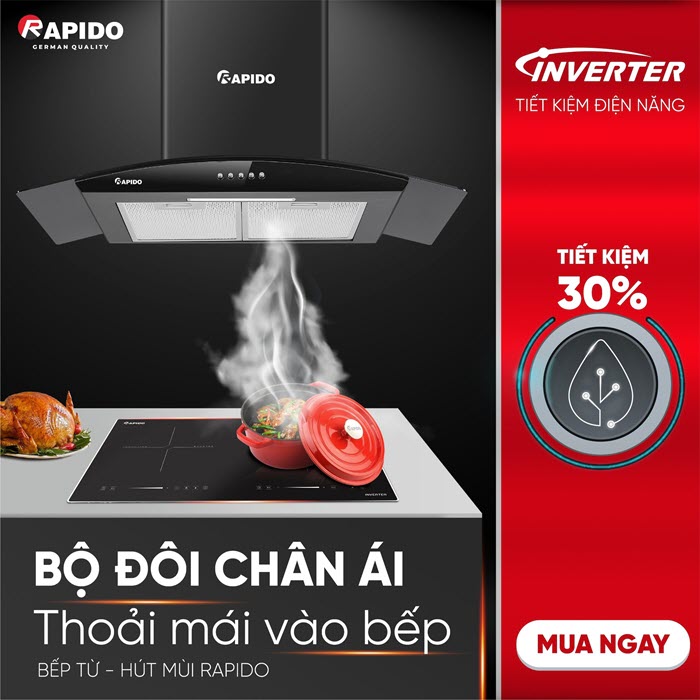 thiết bị bếp rapido thiết bị bếp rapido