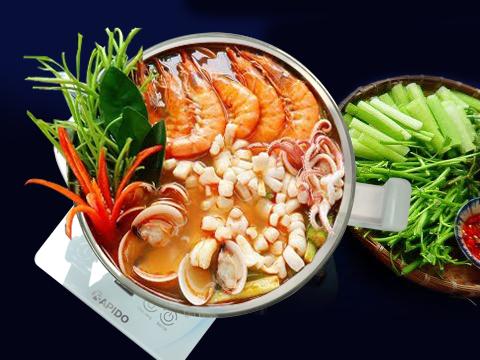 Ấm điện đa năng Rapido RMK0818-S Ấm điện đa năng Rapido RMK0818-S