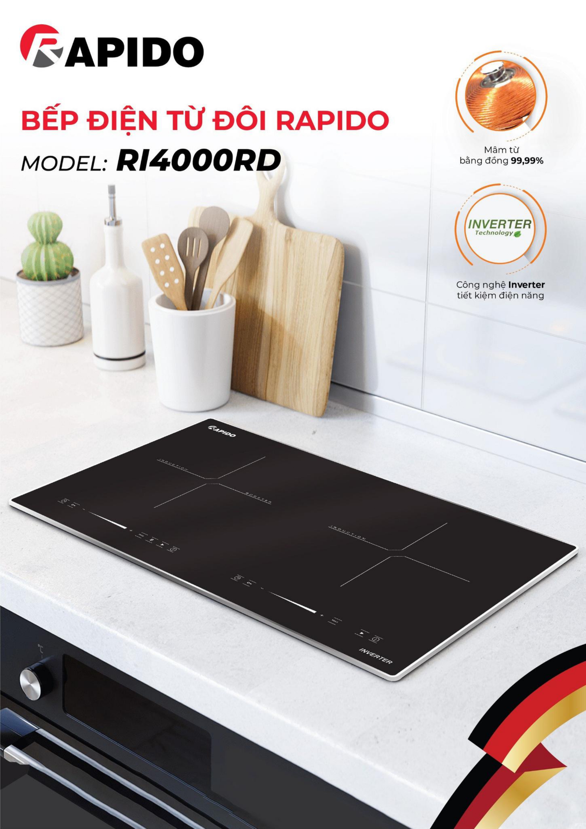 Bếp từ đôi RI4000RD Bếp từ đôi RI4000RD