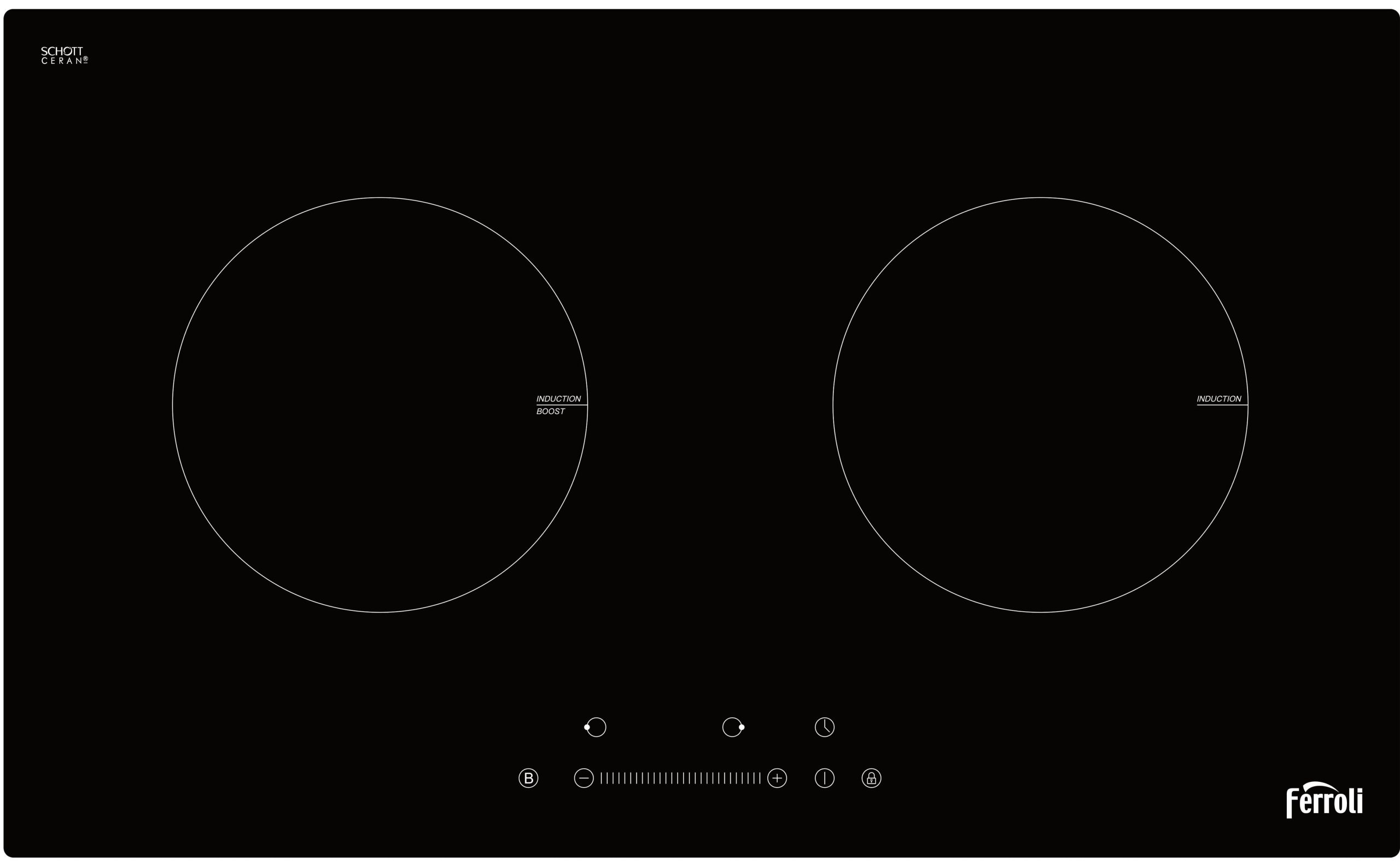 Bếp từ hồng ngoại Ferroli IC4000BS Bếp từ hồng ngoại Ferroli IC4000BS