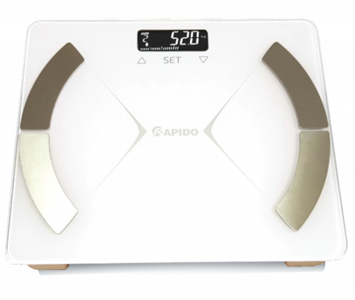 Cân sức khỏe và phân tích các chỉ số cơ thể Rapido RSF02-S Cân sức khỏe và phân tích các chỉ số cơ thể Rapido RSF02-S