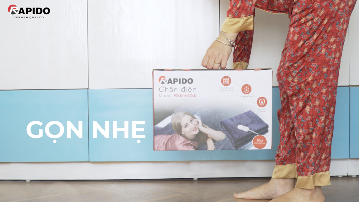 Chăn đệm điện nhung REB-60SB Chăn đệm điện nhung REB-60SB