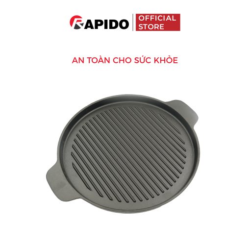 Chảo gang nướng Rapido RG24-RF tròn Chảo gang nướng Rapido RG24-RF tròn